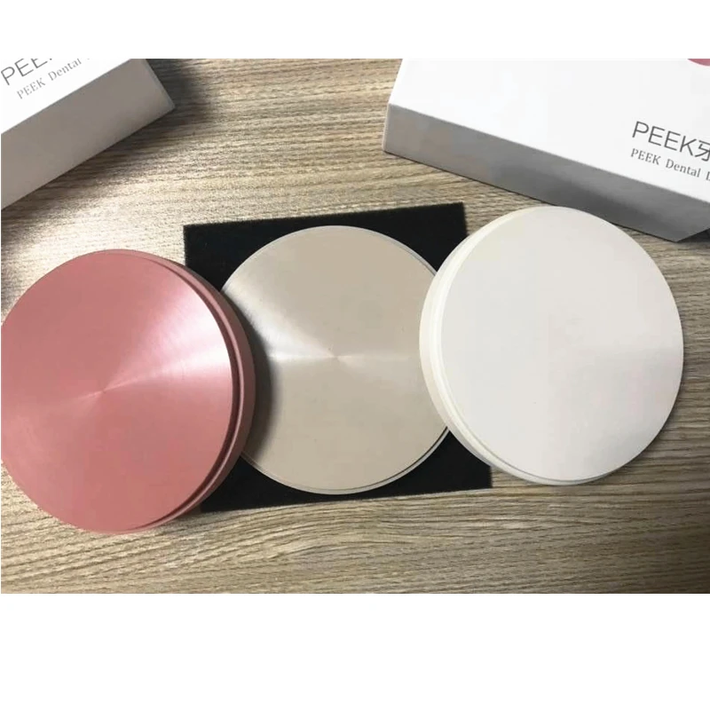 White Color Dentistry Materials Teeth Peek Dental Disc For Fixed And Removable Prothesis Denture | Красота и здоровье