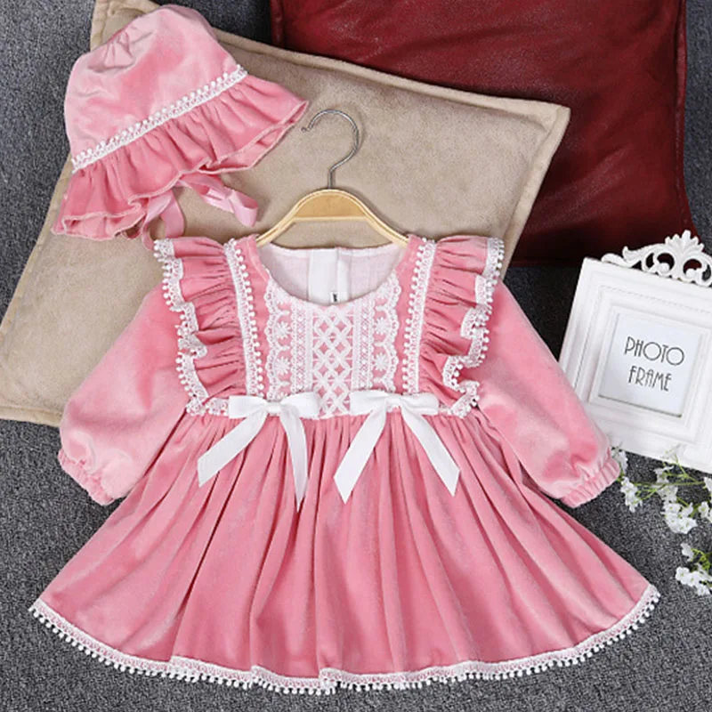 

80cm/70cm/60cm Baby Girl Dress Reborn toddler silicone doll accessories pink red Golden Velvet Princess dress DIY