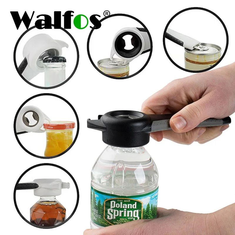 

5 в 1, многофункциональный консервный нож WALFOS из нержавеющей стали