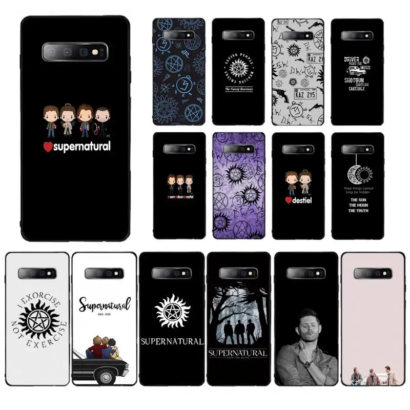 

MaiYaCa Supernatural SPN Dean And Sam Phone Case for Samsung S10 21 20 9 8 plus lite S20 UlTRA 7edge