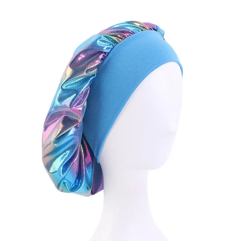 Шапка-тюрбан Женская шелковая широкая эластичная DU-RAG | Аксессуары для одежды