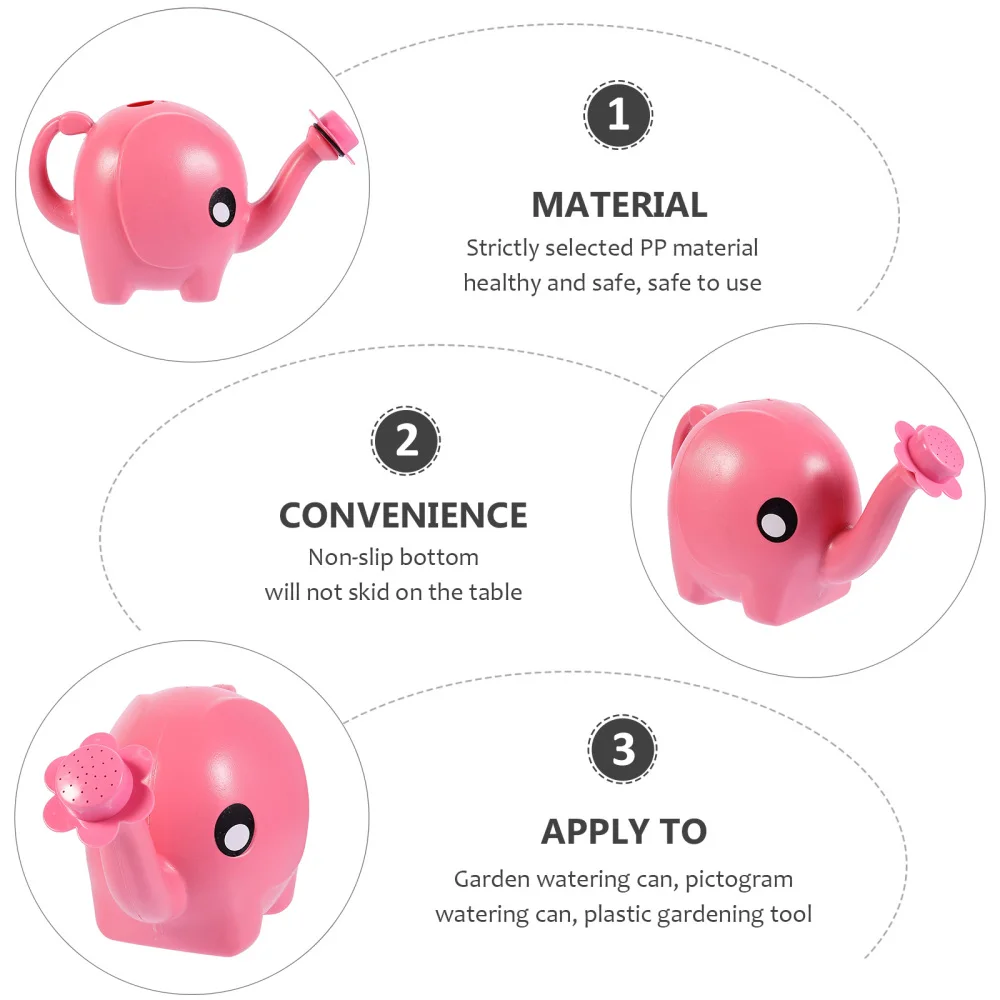 

Elephant Shaped Flower Watering Pot Long Nose Watering Can Gardening Kettle Tool