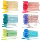 Расческа для ресниц QSTY одноразовый кристалл, 50, шт.упак., тушь для наращивания ресниц, палочки для макияжа Профессиональные косметические инструменты