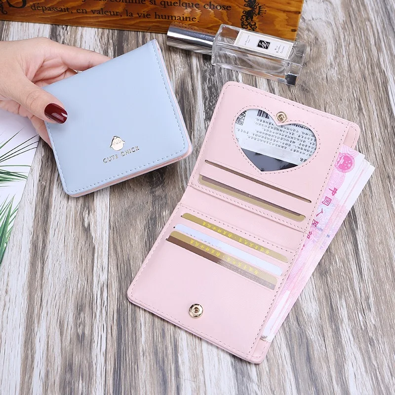 Women Wallets PU Leather Female Purse Mini Hasp Plain Color Cards Holder Fashion Coin Slim Small Ladies Wallet | Багаж и сумки