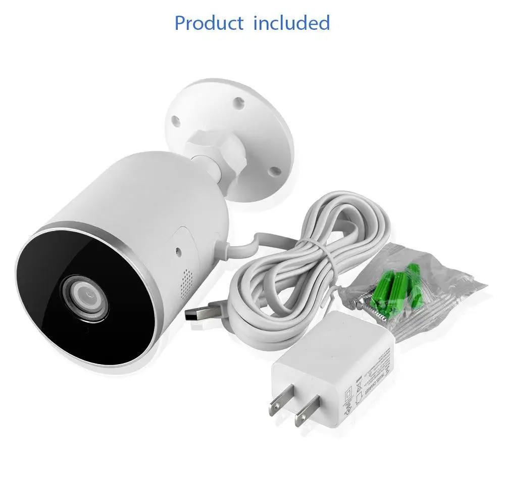 

Metermall Smart Ip Camera Outdoor Waterproof 1080P Smart Life Motion Sensor Wifi Camera 3.6Mm Lens 200W Pixels Ip Camera