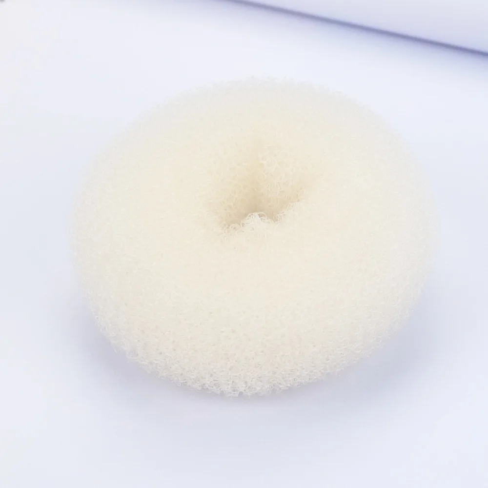 

2021 New Three Types Of Sponge Hairdressing Tools Spherical Hair Accessories Headband Girl Hair Donut Bun Ring Styler