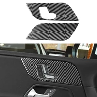 1 pair for mercedes benz glb b class 2019 2020 car front door handle decoration sticker inside door handle cover accessories