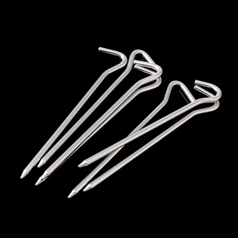 8/12 pcs Picnic Outdoor Camping Fishing Canopy Tent Pegs Stakes Nails Ground Pin | Спорт и развлечения