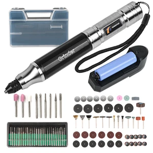 Беспроводная Дрель TUNGTULL, перезаряжаемая литиевая ручка для резьбы, миниатюрная электрическая полированная сверлильная машина для резки, полировки и резки