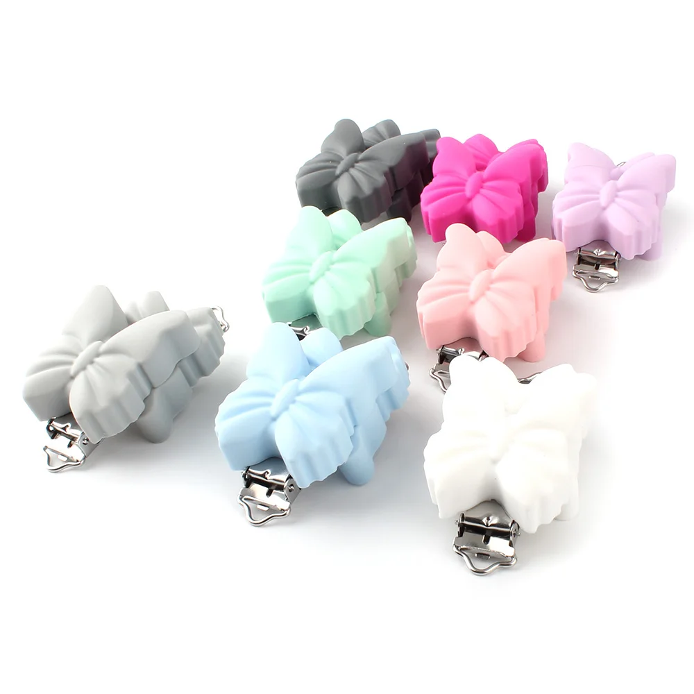 1 шт. силиконовый Прорезыватель бабочка для зубов|Детские прорезыватели| |