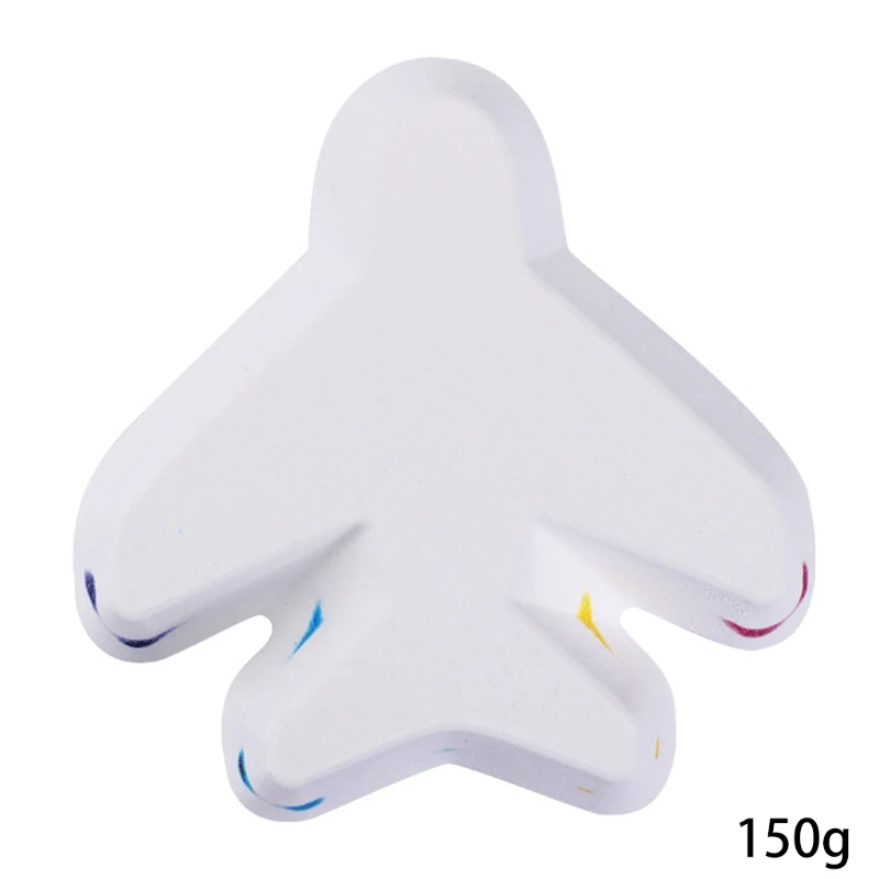

Plane Bubble Bath Bomb Natural Fizzy for Women Releases Color,Scent, and Bubbles