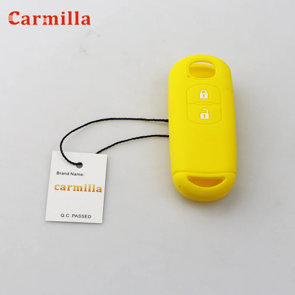 Силиконовый чехол для пульта дистанционного управления Mazda 2 3 6 Axela Atenza смарт