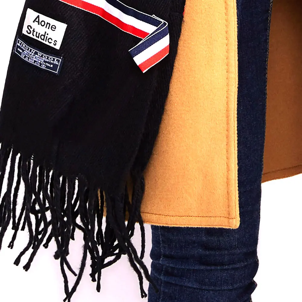 L.Mirror 1 шт женский мужской кашемировый шерстяной шарф Пашмина шаль обертка зимнее