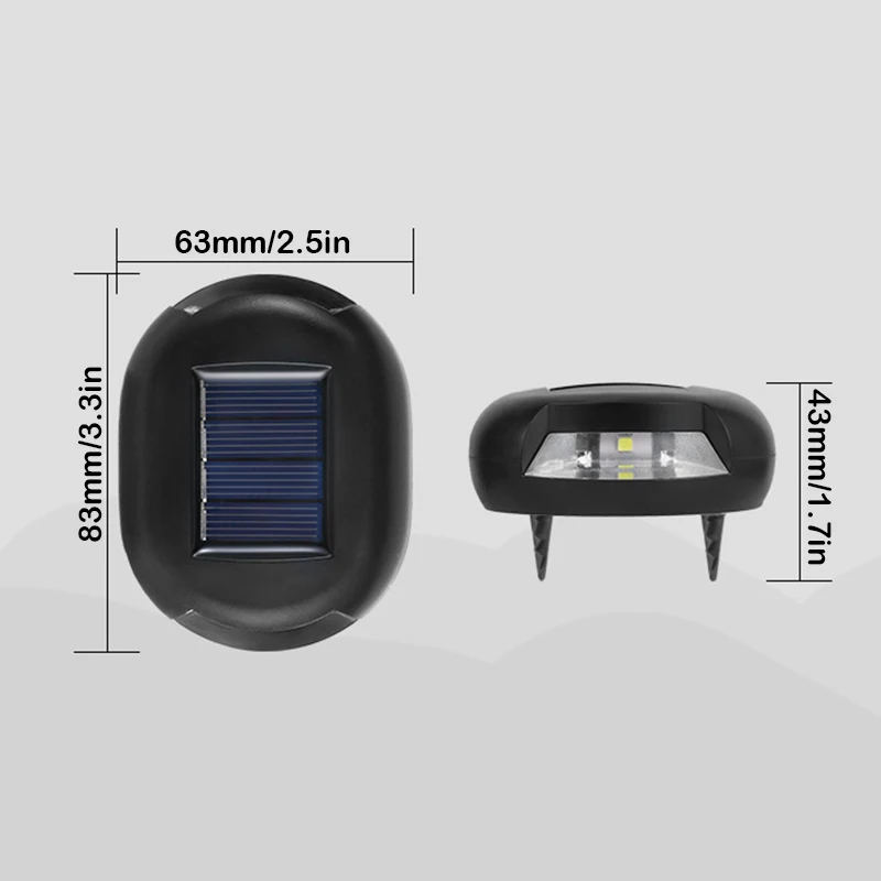 Водонепроницаемый садовый светильник на солнечной батарее беспроводная
