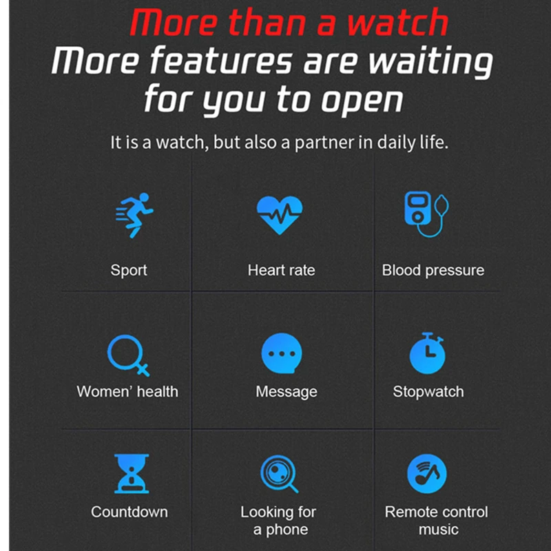 

TK18 Smart Watch Men IP68 Waterproof Bluetooth Call Heart Rate Blood Pressure Monitor Fitness Tracker Men Women Smartwatch 2021