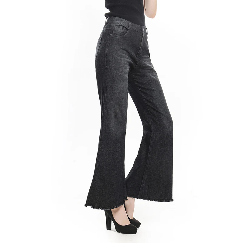 

2020 High Waist Wide Leg Jeans Brand Women Boyfriend Jeans Denim Skinny Woman's Vintage Flare Jeans Plus Size 2XL Pant