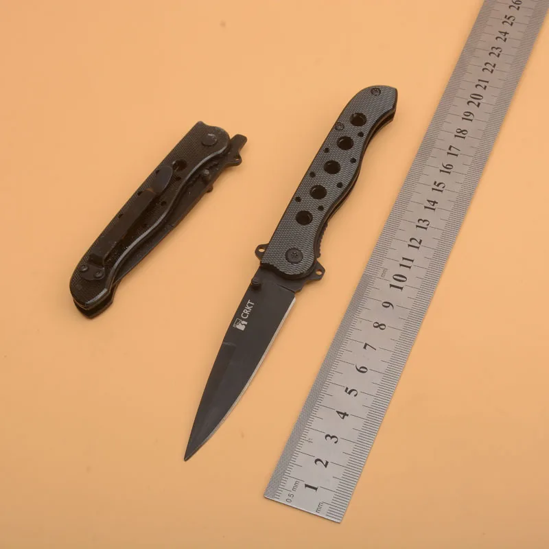 Складной нож с ручкой из нержавеющей стали лезвие 440 Керамический