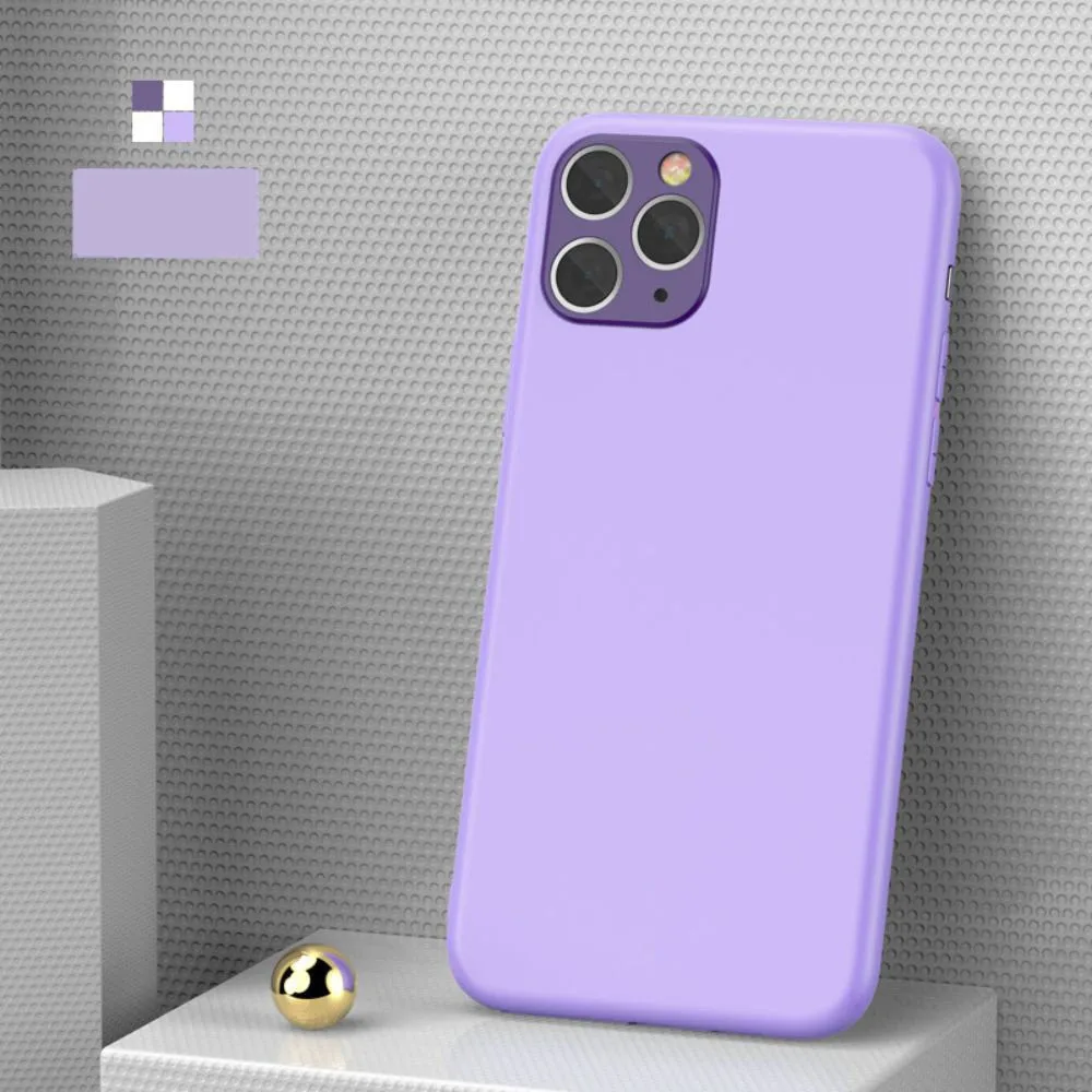 Мягкий силиконовый матовый чехол из ТПУ для Apple iphone 7 8 6 6s plus X XS XR 11 pro Max задняя