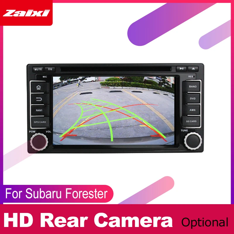 Автомобильный DVD-плеер ZaiXi 2 DIN GPS-навигация для Subaru Forester Impreza XV 2003 ~ 2016 Автомобильная
