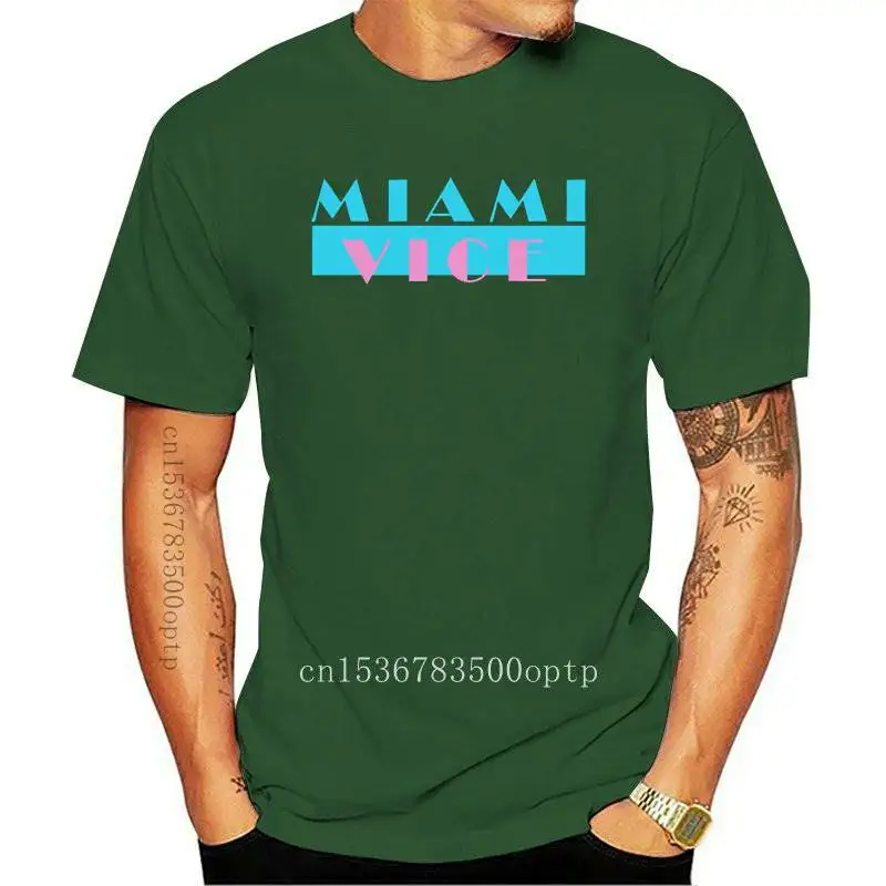 

Miami Vice 1980S Retro Television Men'S T Shirt