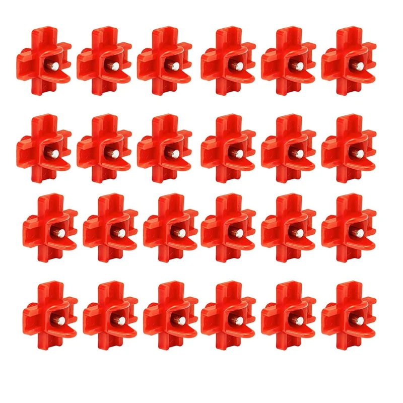 

24 Pack Horizontal Side Mount Automatic Poultry Nipples Clean Drinker Waterer for Chicken Or Quail