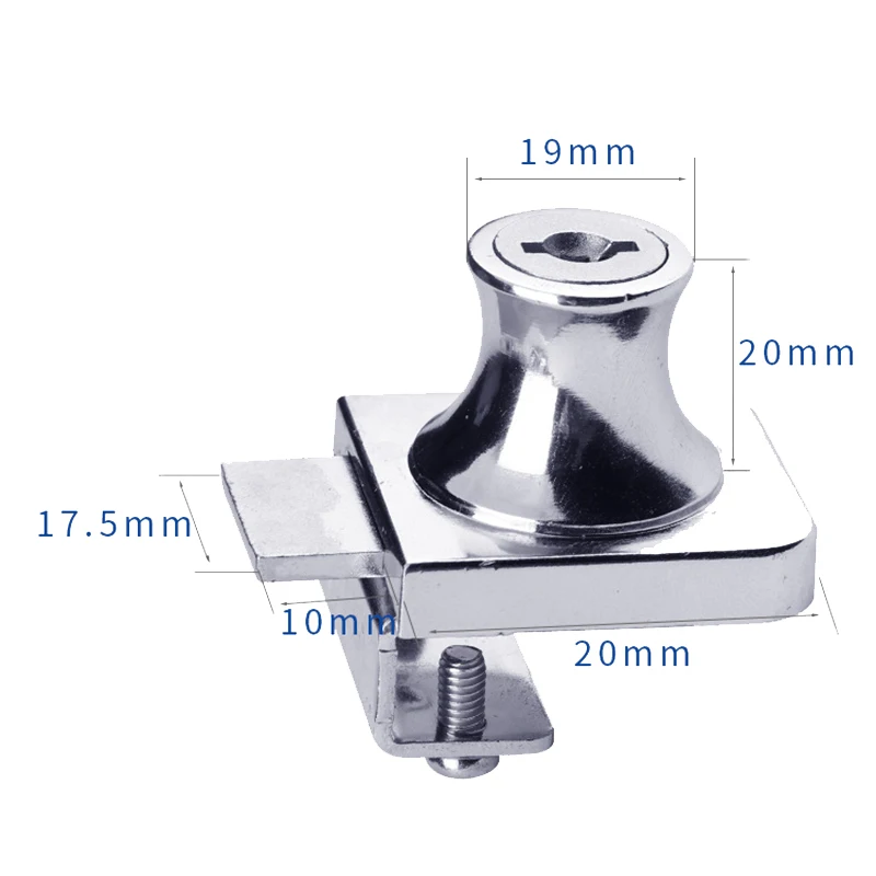 407 одинарная двойная дверь стеклянный замок витринный шкаф раздвижные замки для
