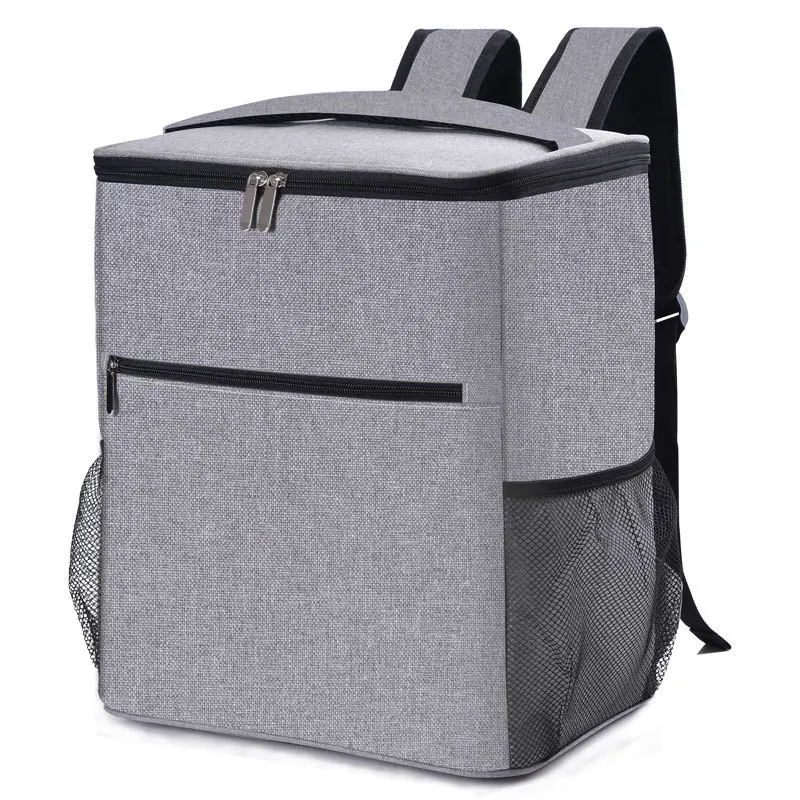 Large Capacity Ice Bag Cooler Backpack Portable Thermal Bag Men Women Refrigerator Picnic Waterproof  Food and Beet Storge Bag