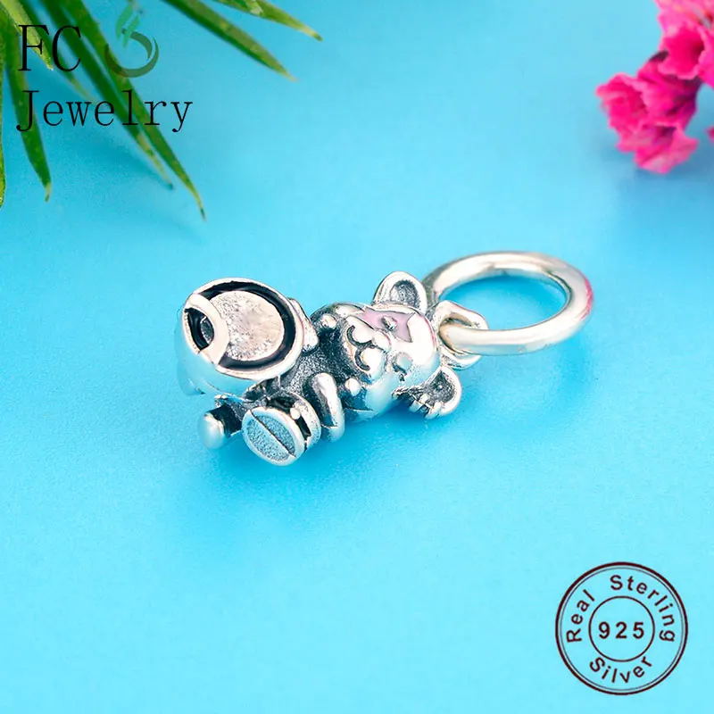 FC ювелирные изделия подходят к оригинальным браслетам Pandora брелоки 100% 925 серебро