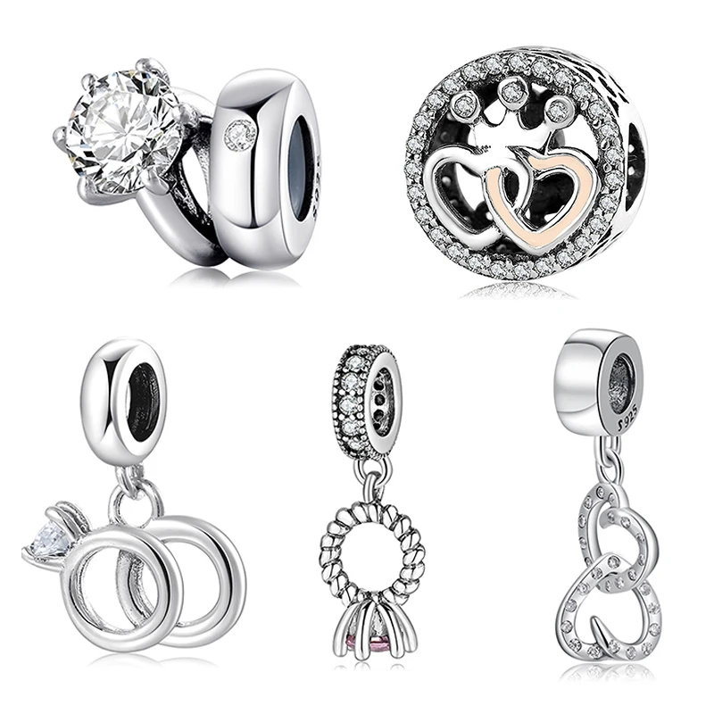 Подарок на день Святого Валентина оригинал Стерлинговое Серебро 925 пробы