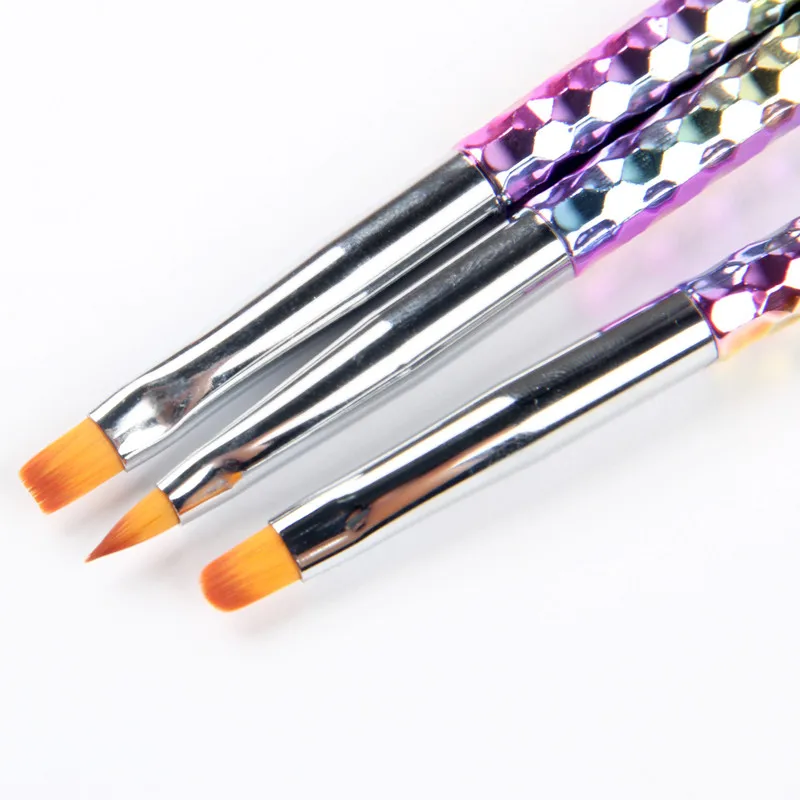 Радужный цветной кристалл для нейл арта 3 шт. подводка точечных работ акриловая