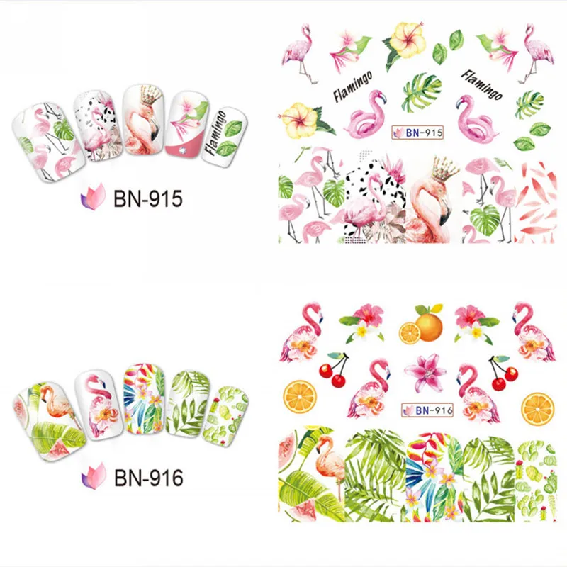 Фотообои/лист для дизайна ногтей Красота водная переводная наклейка слайдер