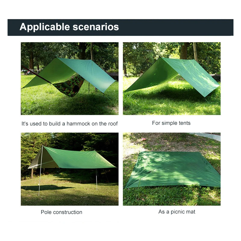 

Sunshade Protection Shade Sail Awning Waterproof Sun Shelter Tents Camping Shade Cloth For Outdoor Canopy Garden Patio