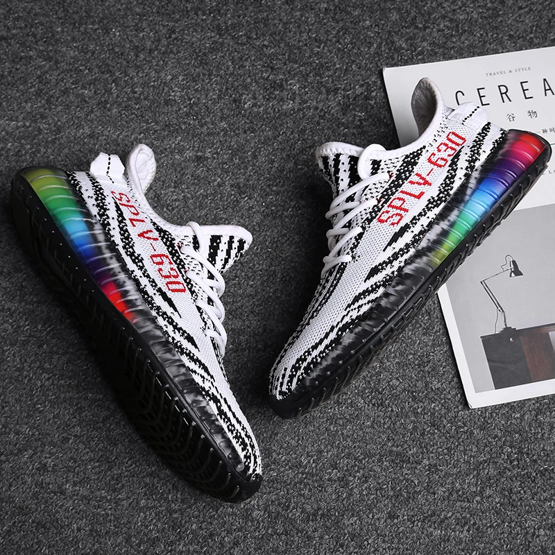 Новейшие мужские носки кроссовки для бега легкие прогулок уличные дышащие YGp 6815