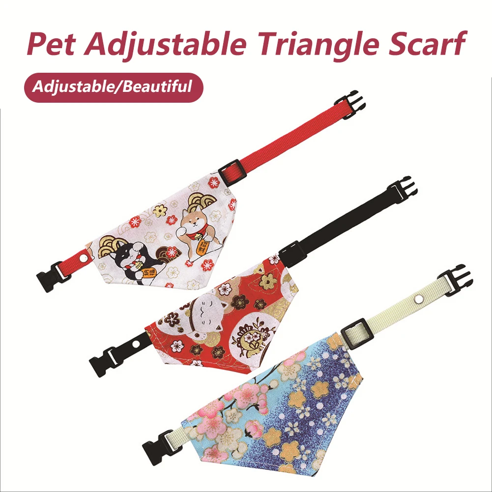 

Модные регулируемые аксессуары для маленьких собак, ошейники, галстук, банданы для кошек, треугольные лук, галстук, питомец, уход