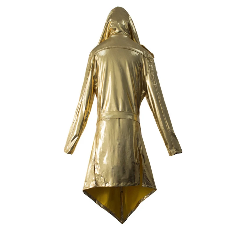 Пальто для игры PUBG костюм косплея золотистый тренчкот большой бегель съедобный