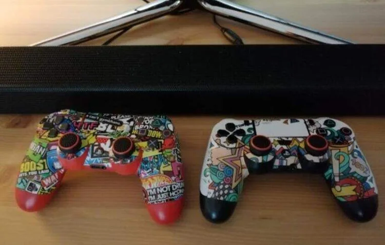 Защитная крышка-лягушка для PS4 контроллера для Playstation 4 Pro Slim Decal аксессуары 15 видов стилей