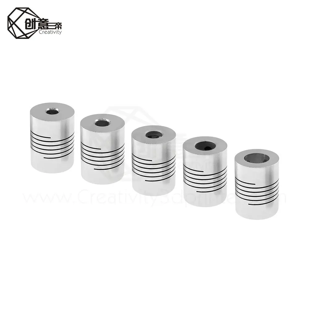 5 Pcs a lot Coupling Flexible OD 19x25mm 5x/5/6/8/10mm 3d part CNC Motor Jaw Shaft Coupler 5mm To 8mm wholesale | Компьютеры и офис