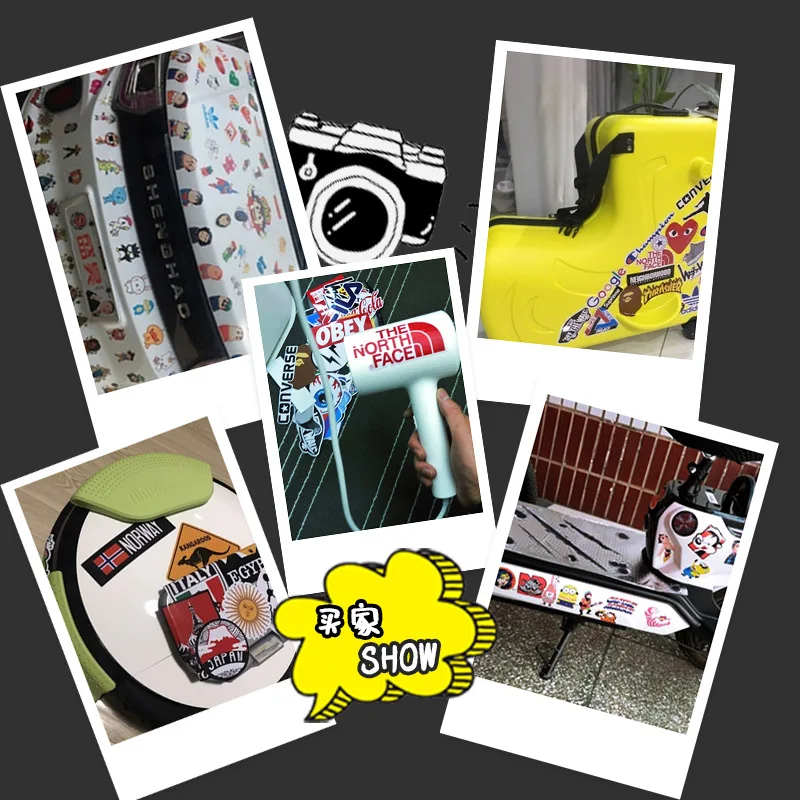 

52pcs Stickers Bad Bunny Stickers for Car Laptop Luggage PVC Stickers Waterproof Sunscreen Bicycle Motorcycle Skateboard Sticker