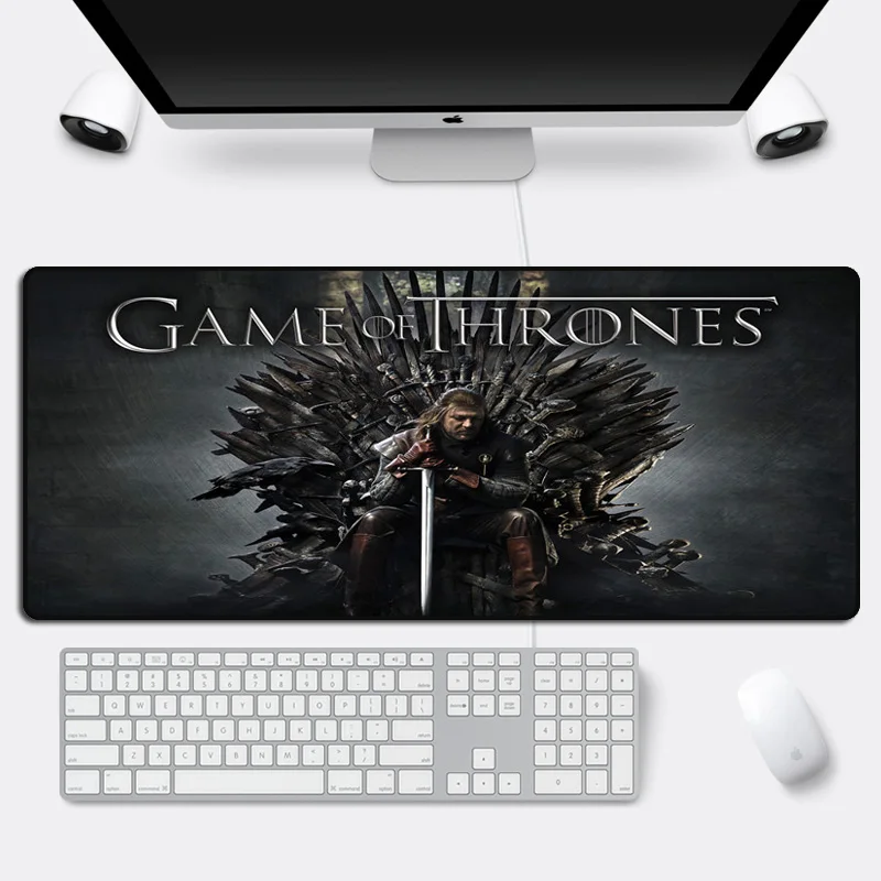 Игровой коврик для мыши SIANCS 70x30 см большой игровой престолов геймерский с