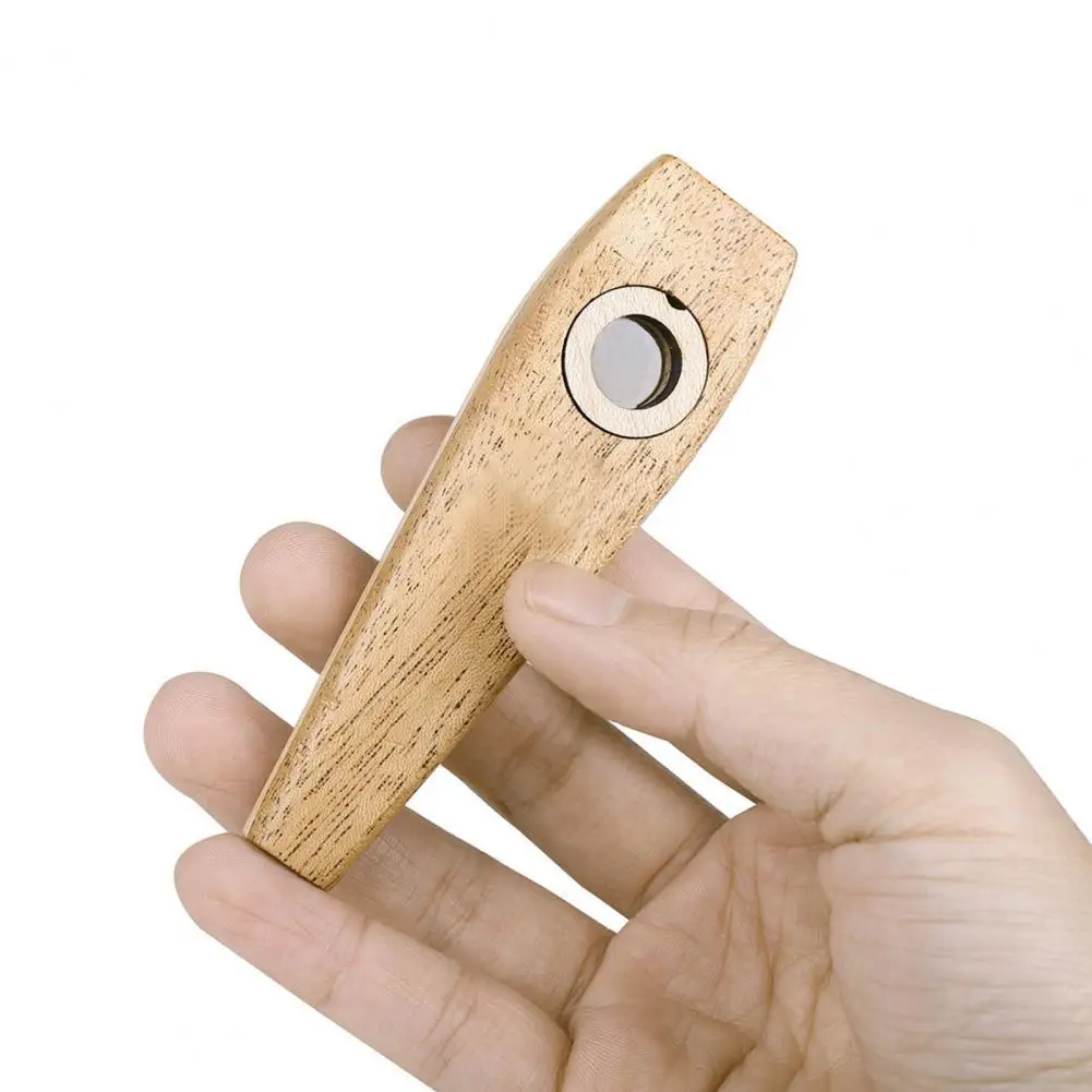 

Kazoo Convenient Sturdy Wooden Practical Music Instrument for Home
