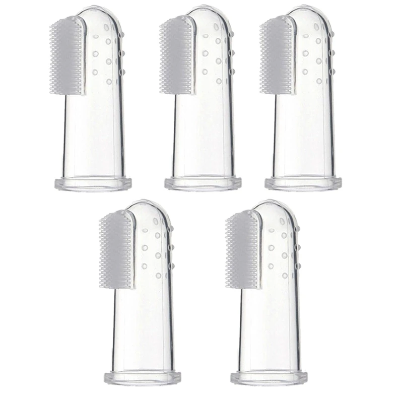 5 шт. Силиконовые Зубные щётки для массажа зубов | Мать и ребенок