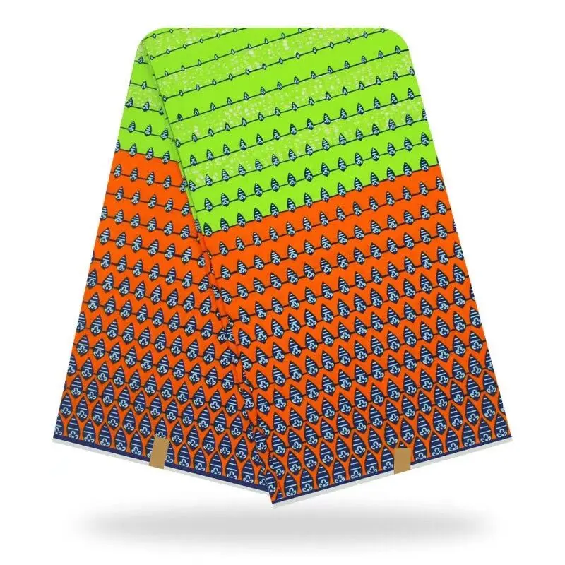 Церковный материал платья настоящий Африканский Воск принты ткани 100% хлопок