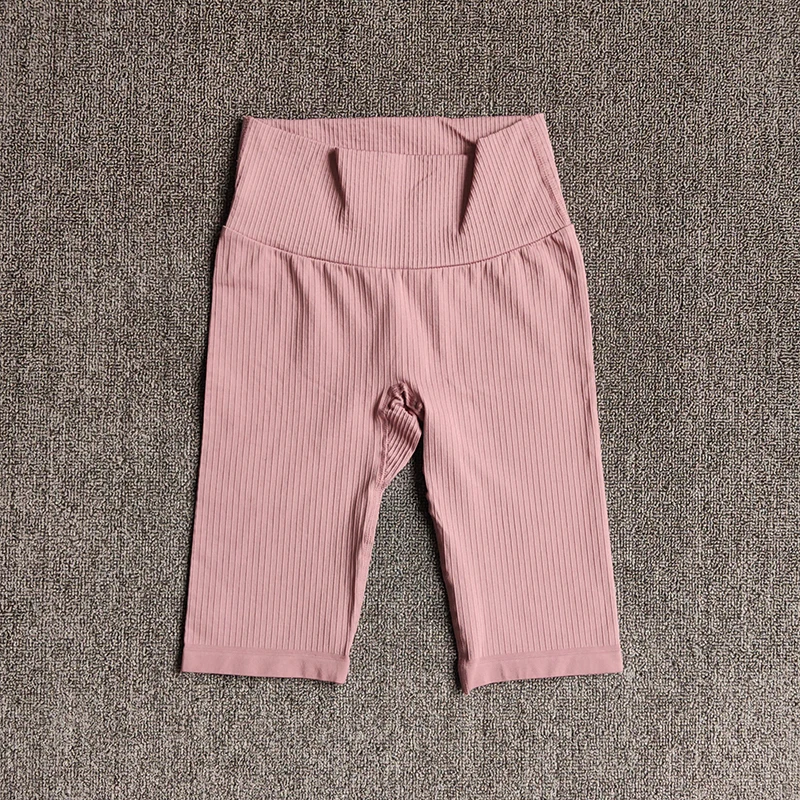 WAREBALL Seamless Fitness Women Yoga Shorts High Waist Workout Shorts Hip Push Up Yoga Running Shorts Sport Gym Leggings