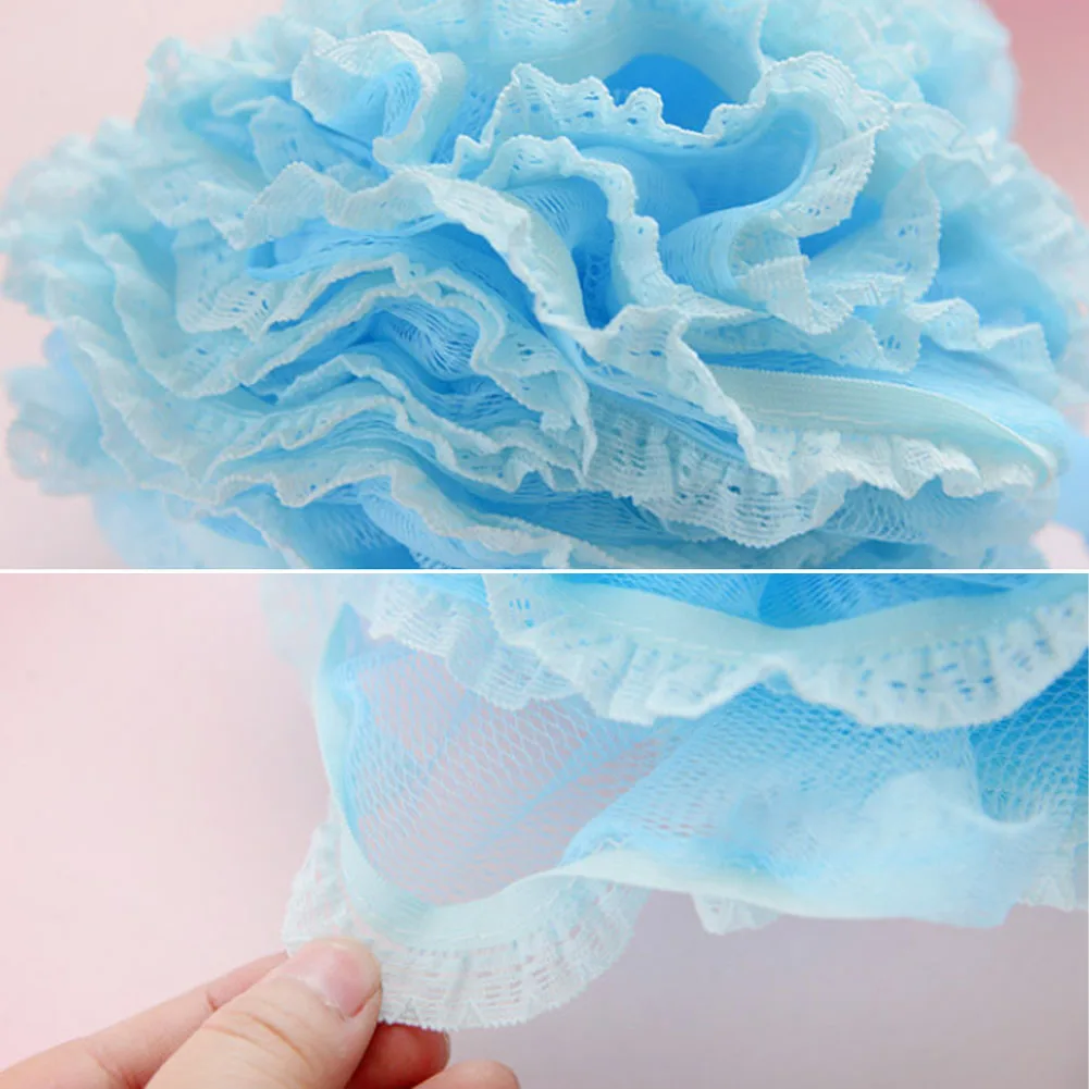 1 Стильный Многоцветный подвесной кружевной мяч для ванной многофункциональный