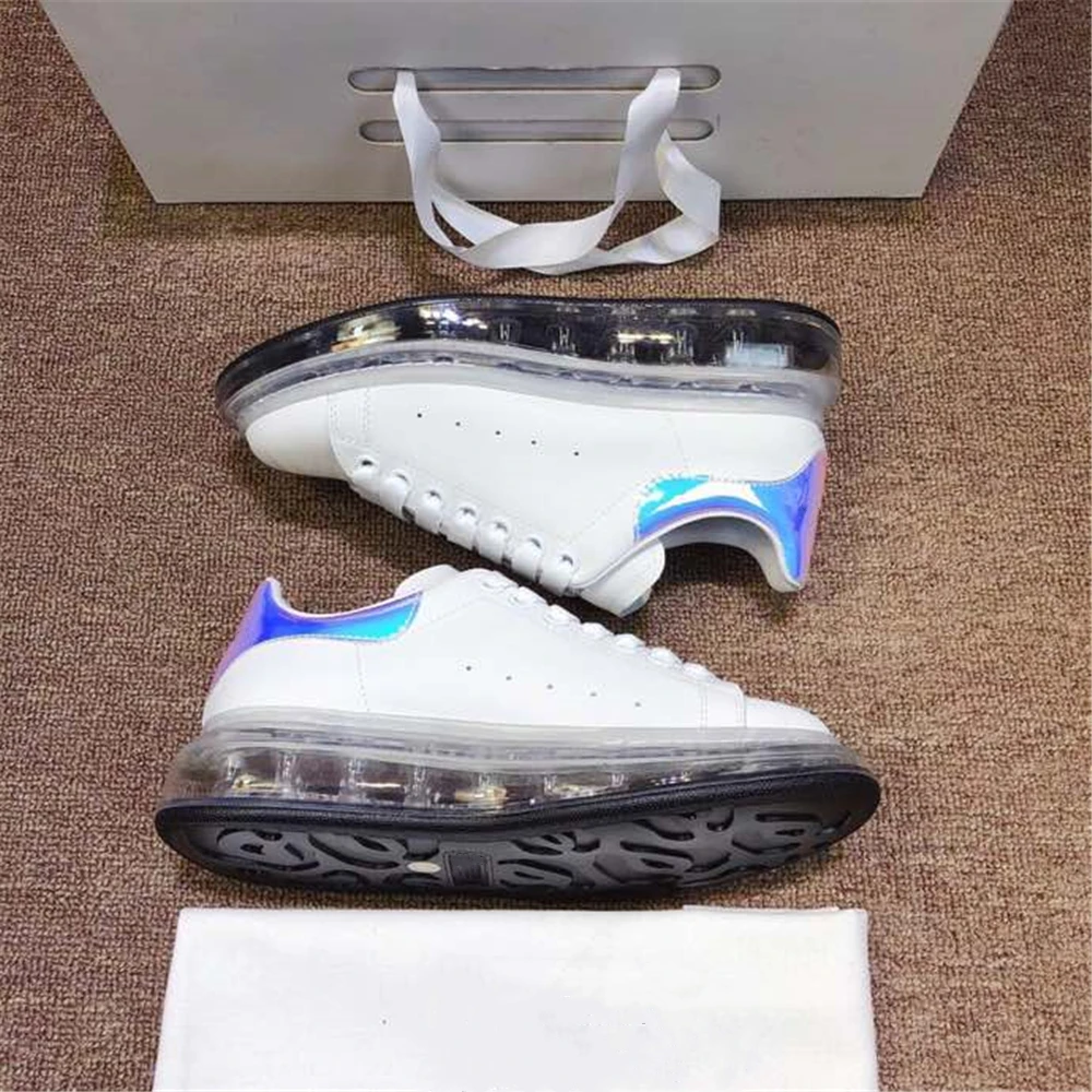 Женская обувь разноцветные кроссовки из натуральной кожи дышащая удобная