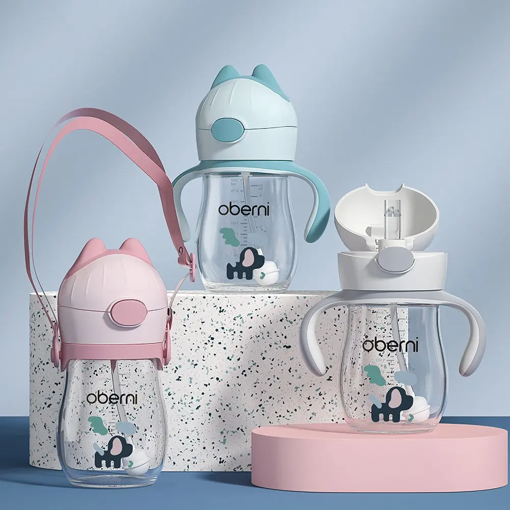 

Питьевая чашка, бутылочка для кормления, детские бутылочки, двухцелевая бутылка без БФА, многофункциональная питьевая вода для молока и пит...