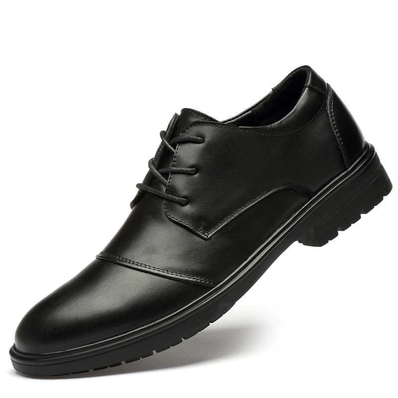

Oxford Mens Dress Shoes Formal Business Lace-up Full Grain Leather Minimalist Shoes for Men Wedding Party Dress Shoes