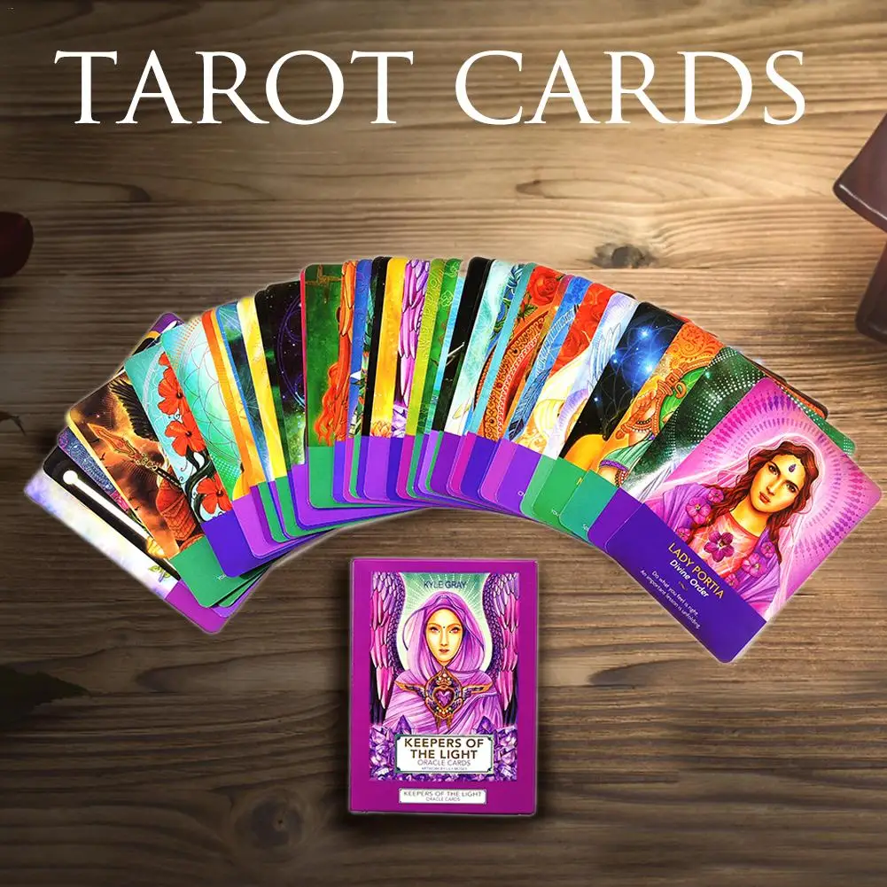 44 листа светильник карты Oracle Таро английские для игр семейные игры