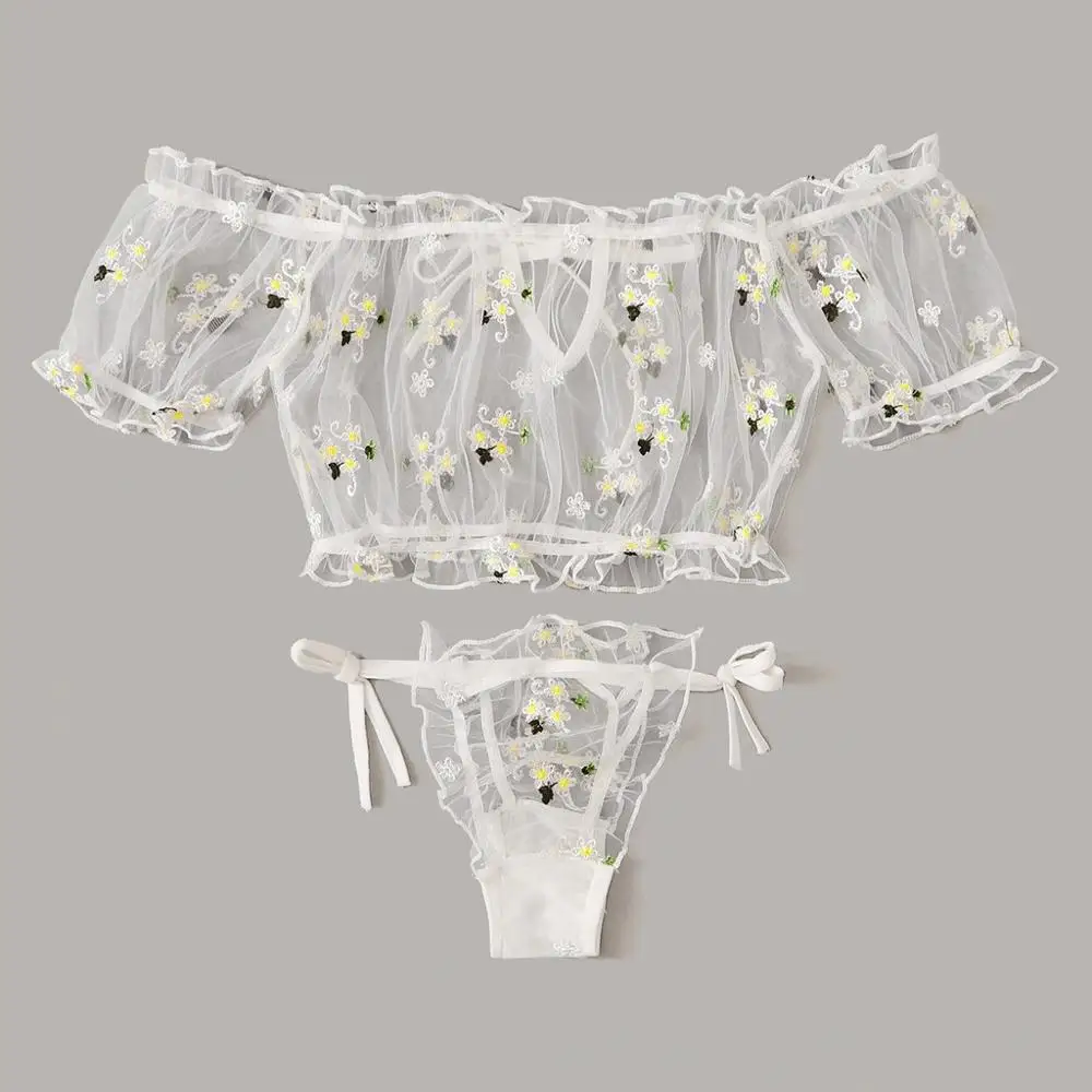 Сексуальные женские кружевные бюстгальтеры без бретелек с цветочной вышивкой и