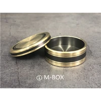 morgan size m box by jimmy fan okito coin box coin magic tricks appear penetrate magia magician close up illusions gimmick fun